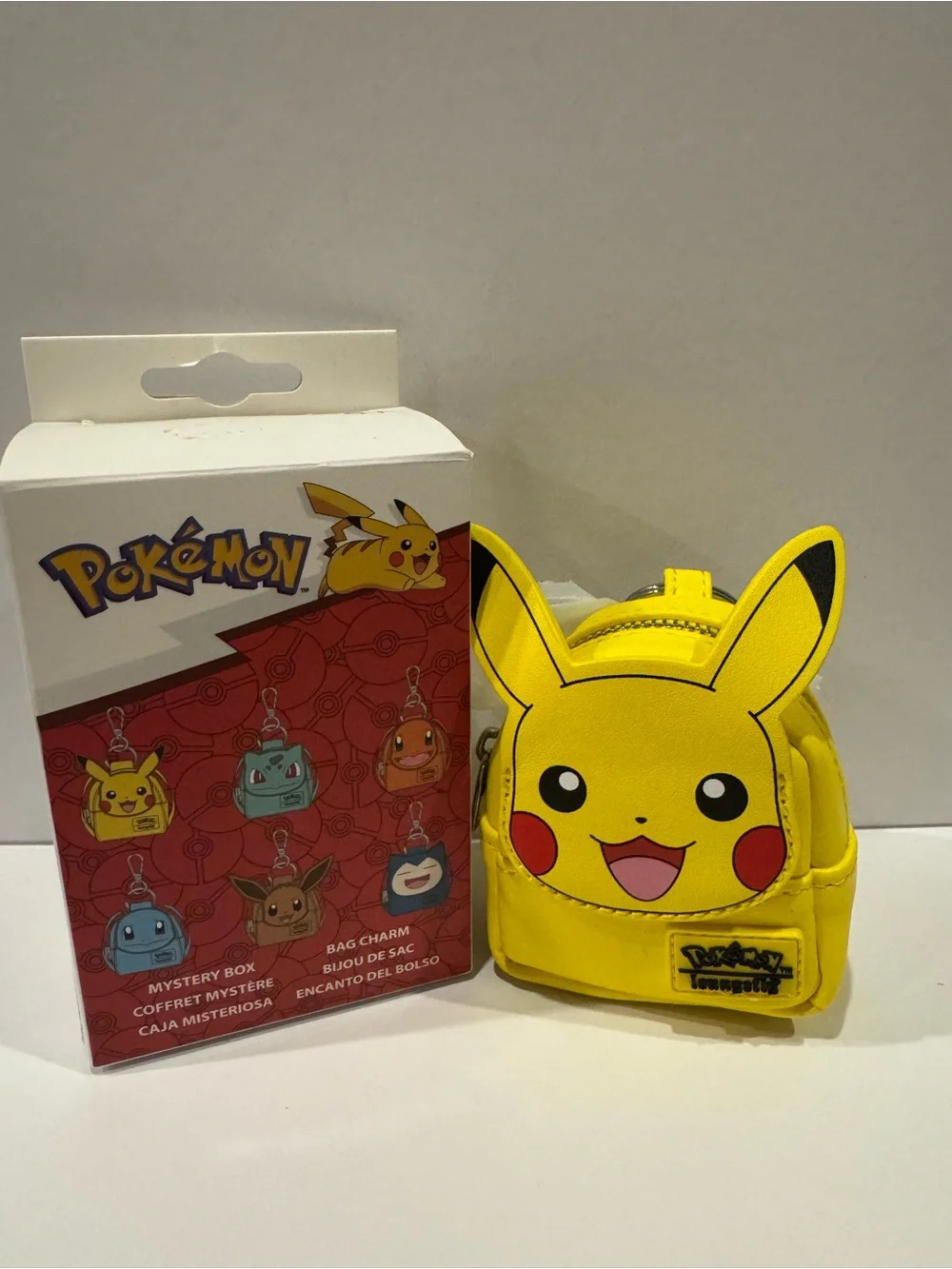Loungefly Pikachu Yellow Kids Bag Charm Wallet
